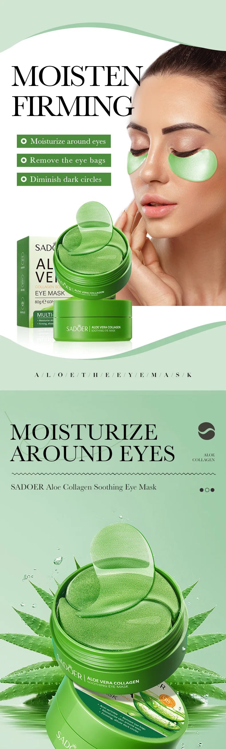 Mascara facial de Aloe Vera